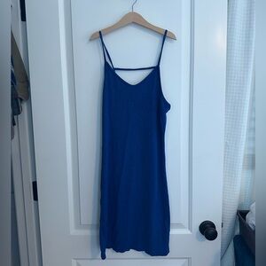 Top Shop Blue Strappy Dress